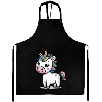 Discover Believe in Magic – Cute Rainbow Unicorn Fantasy Aprons