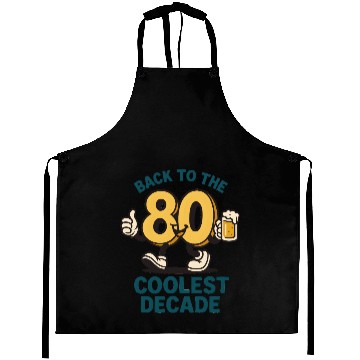 Discover 80s back to the coolest decade Aprons