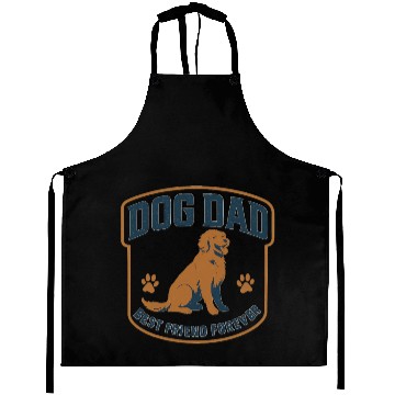 Discover DOG DAD Best friend forever Aprons