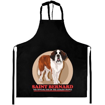 Discover Saint Bernard Dog The Coolest Aprons