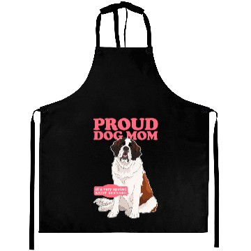Discover Saint Bernard Dog Mom St. Bernhard Aprons