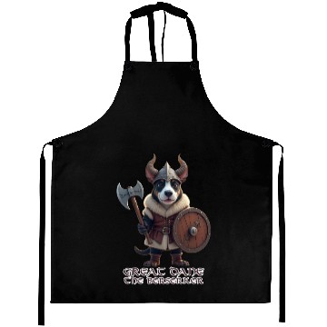Discover Great Dane the Berserker Aprons