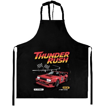 Discover Thunder Rush – Retro JDM Racing Champion Aprons