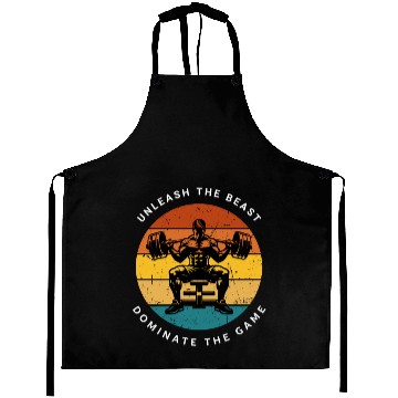 Discover Unleash the Beast – Gym Power Logo Aprons