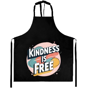 Discover Kindness is Free Aprons