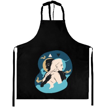 Discover Embrace – Abstract Connection Aprons