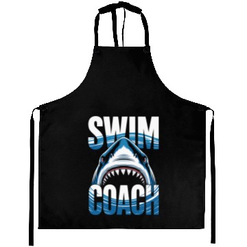 Discover Swim Coach Shark Aprons