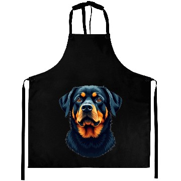 Discover “Rottweiler” – Bold & Beautiful Dogs Aprons