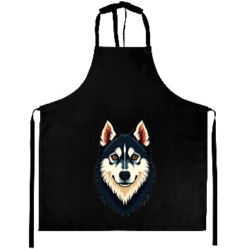Discover “Siberian Husky” – Bold & Beautiful Dogs Aprons