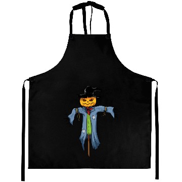 Discover spooky scarecrow Aprons