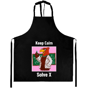 Discover Keep Calm Solve X Algebra Teacher Aprons