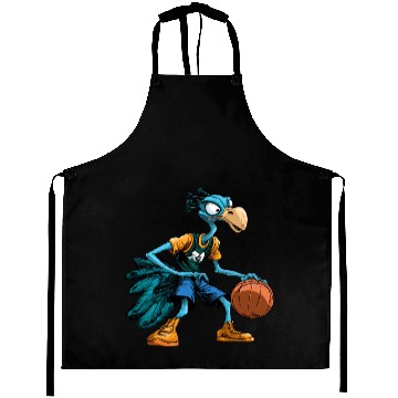 Discover Basketball bird bouquet Aprons