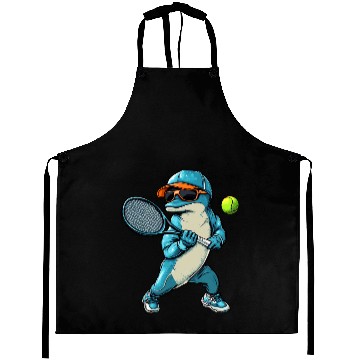 Discover Dolphins Tennis Aprons