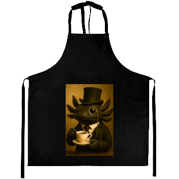 Discover Sophisticated Axolotl Brew Aprons