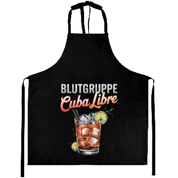 Discover Blutgruppe Cuba Libre Cocktail Bartender Aprons