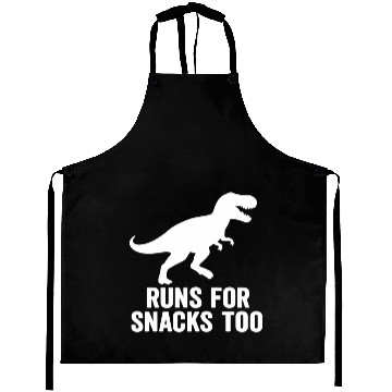 Discover T rex runs for snacks too Aprons