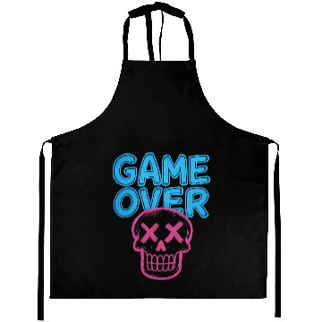 Discover GAME OVER GLOW Aprons