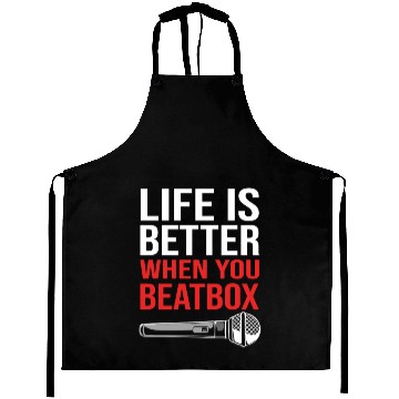 Discover Beatbox Rap Hip Hop Music Aprons