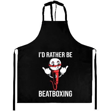 Discover Beatbox Hip Hop Street Style Beatboxer Aprons