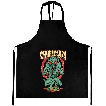 Discover CHUPACABRA – Cryptid Monster Horror Aprons