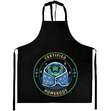 Discover Certified Homebody Aprons