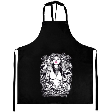 Discover Urban Ink Queen Aprons