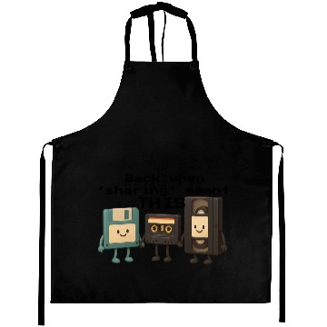 Discover OG Viral Crew, Floppy Disk Cassette Tape VHS Aprons