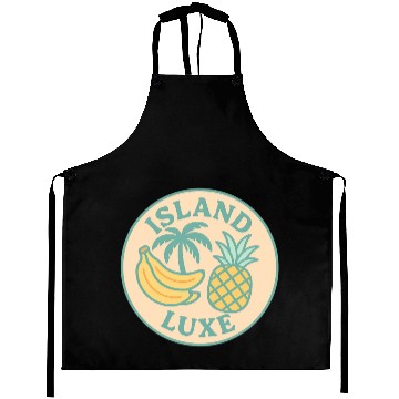 Discover Island Luxe Tropical Fruit Design Aprons