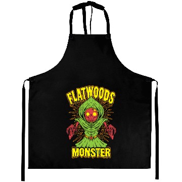Discover Flatwoods Monster Cryptid Terror Aprons