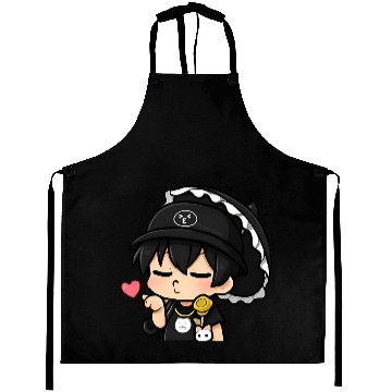 Discover Chibi Joneda Blowing Kiss Aprons