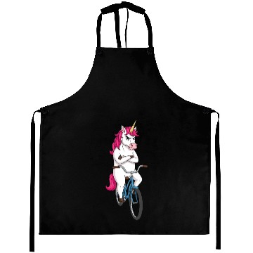 Discover Grumpy Unicorn on Bike – For Cyclists Aprons