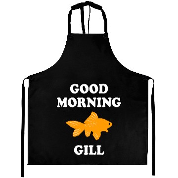 Discover Bold Goldfish with Good Morning Greet Aprons