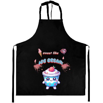 Discover sweet like ice cream Aprons