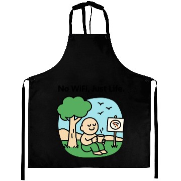 Discover Peaceful Mind Grounding Design Aprons