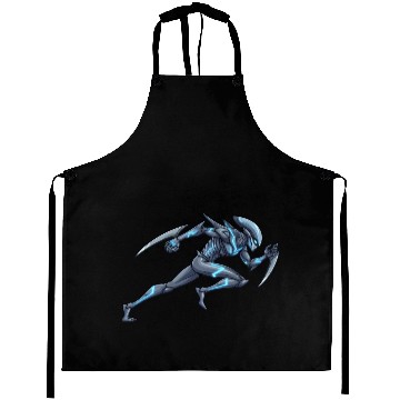 Discover Velocity Alien (Speedster) Cartoon Aprons