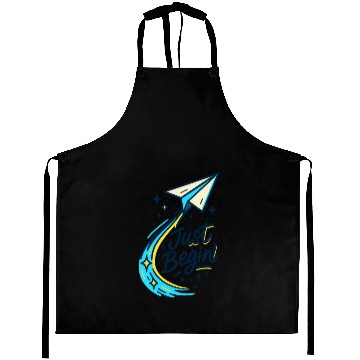 Discover Just Begin – Creative Paper Airplane Design Aprons