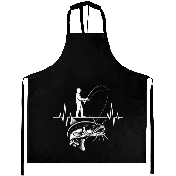 Discover Intense Fishing Moment Aprons