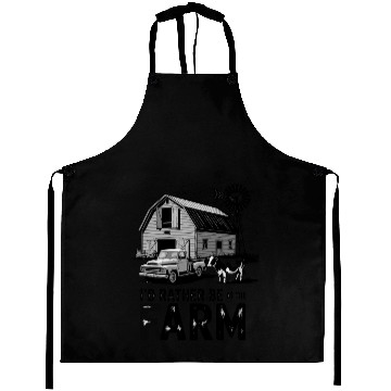 Discover I'd Rather Be At The Farm Country Farmer Aprons