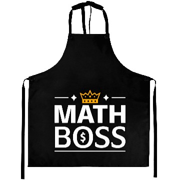 Discover Math Boss | Rule the Numbers with Style Aprons