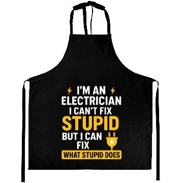 Discover Electrician Can’t Fix Stupid Aprons