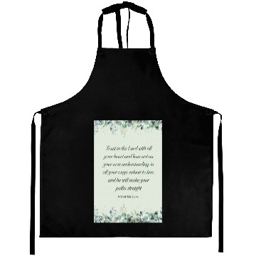 Discover Proverbs 35-6 Bible Verse Christian Wall Art Aprons