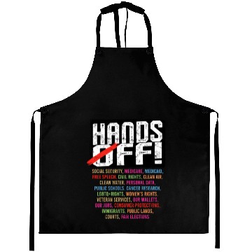 Discover Hands Off My Social Security Protection Aprons