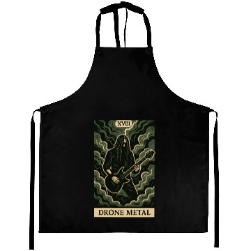 Discover Drone Metal (Card XVIII) Aprons