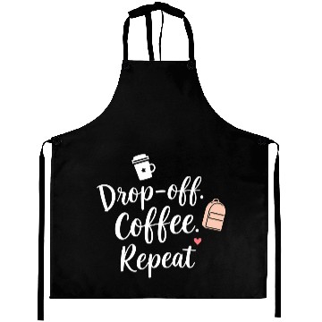 Discover Coffee Lover Motivational Design Aprons