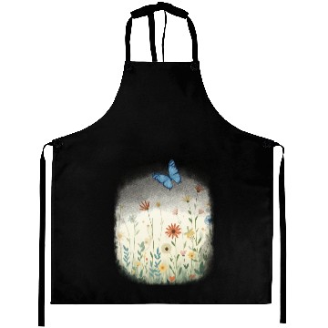 Discover Flowers and butterflies Aprons