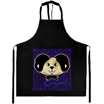 Discover Happy Puppy Spike Aprons