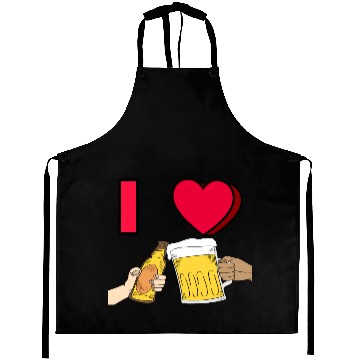 Discover I LOVE BEER #1 Aprons