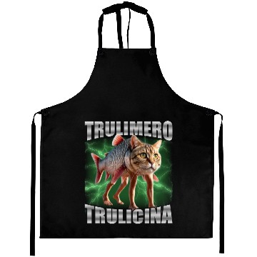 Discover Trulimero Trulicina - Italian Brainrot Aprons