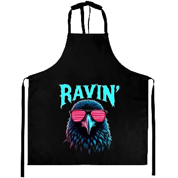 Discover Ravin' Rave Festival Fun with Cool Raven Aprons