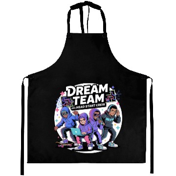 Discover Dream Team Vibes: Head Start Crew Edition Aprons